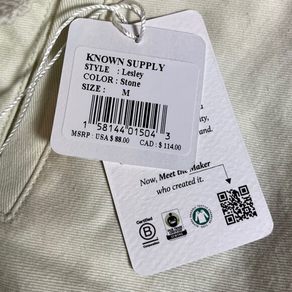 Known Supply Lesley Pant in Stone - Picture 7 of 9